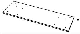 Ps1816-3.5 Metal Products Company 3.5 Inch 16 Ga Steel Hole Sheet
