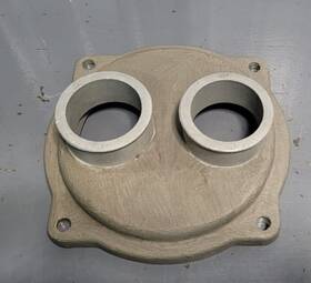 1001800-sr-c New Flyer Heat Exchanger Bonnet Plate 6355077