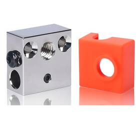 Cr-10 Newwish 746022730500 Ender 3 Heater Block Upgrade Plated Copper Mk8 High Temper
