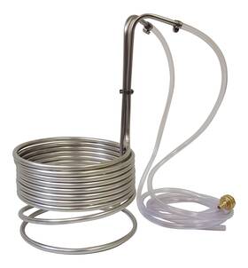 Ny Brew Supply 705688893844 Stainless Steel Wort Chiller 3/8 X 2.5ft Silver