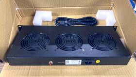 Orion Fans 1053oat203st-nd Digikey 1053-oat203st-nd 3 Fan Tray 220v 8 Inch Deep 310 Cfm - New