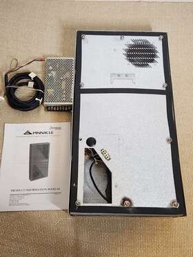 Ps023017y P&s Heat Exchanger 23 Inch Dantherm 17 With F 24vdc 2.3amp Panel Mounted /w Psu