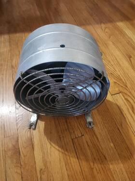 P82s Peerless Of America 8.5 Inch Diameter Heat Exchanger / Cooling Fan #
