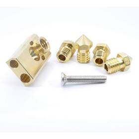 Um2-4 Polisi Heater Block Nozzle Kit Compatible With Ultimaker 2 Um2 Extended 3d Printer