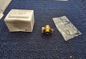 107000274 Rinnai Pipe Connection Flange With O-rings Heat Exchanger
