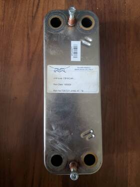807000148 Rinnai Plate Heat Exchanger Part #
