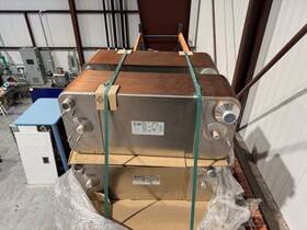 Ach500-94h Stainless 90 Plate Steel Brazed Heat Exchanger With 21/2 Inch Ports