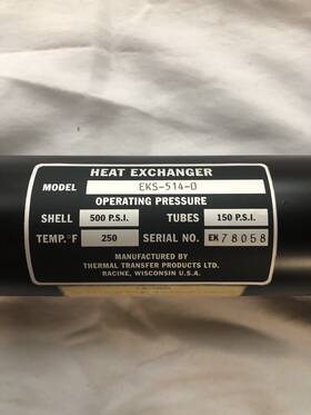 Eks-514-0 Standard Xchange Heat Exchanger