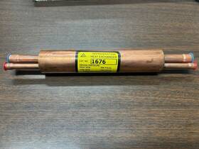 1676 Superior Refrigeration Heat Exchanger Part # 3/8 Inch Liquid 5/8