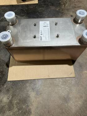 B120thx90 Swep Brazed Plate Heat Exchanger B120thx90/1p-sc-s 4x2 Inch Npt 316660