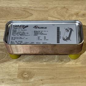 059975.0 Swep Zurn Heat Exchanger B5hx16/1p-sc-s For Pex Radiant System Snow Melt Nos
