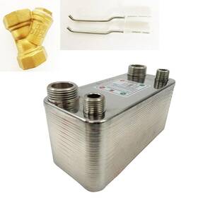29-251309da Techtongda 30-layer Stainless Steel Heat Exchanger Compact Design For Home Heating Systems