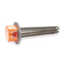 Tfp02708 Tempco Flanged Immersion Heater 22-15/16 Inch L