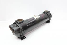 A-1224-4-6-f-br Thermal Transfer Shell And Tube Heat Exchanger 2in X 1-1/2in Npt