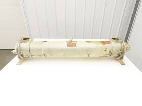 B-1204-c4-f Thermal Transfer Brass Shell And Tube Heat Exchanger 4-pass 1.5x2 Inch Npt
