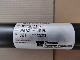 Sb-402-a4-o Thermal Transfer Products Heat Exchanger Sb402a4o / Sb 402 A4 O