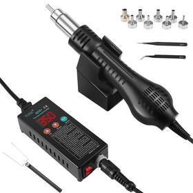 8858 Tlbzk Hot Air Soldering Station Smd Welder Rework Digital Display Heat Gun