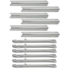 S99441 Tlhshuyu S441 Stainless Steel 6pack 15-1/16 Inch Heat Plate And 16-5/16 Burner Replacemen