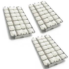 S571 Tmozyar 16-7/8 Inch Stainless Steel Heat Plate Coal Tray Ceramic Briquettes