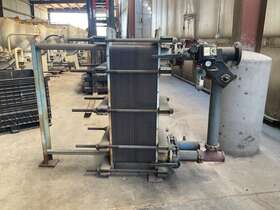 Ux-216-hp-137 Tranter Superchanger Plate Heat Exchanger With Positioner #711dk