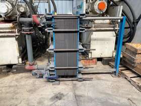 Ux-296-hp-137 Tranter Superchanger Plate Heat Exchanger With Positioner #712dk