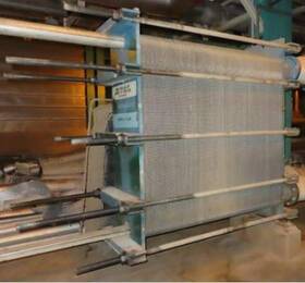 Ux-416-up-419 Tranter 3411.3 Sq. Ft Superchanger Heat Exchanger