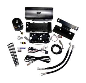 Rf-2g Ultra-cool Ultracool Below Regulator Mounted Oil Cooler Kit - Black