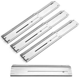 B810704s Unicook 4 Pack Adjustable Grill Heat Plates Extend From 11.75 Inch Up To 21 Len