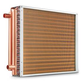 Vevor C18 20 18 Inch X Heat Exchanger Water To Air 3-row 3/8 Copper Ports 242 Fins