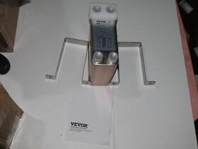Eatb12-60 Vevor Heat Exchanger 3 Inch X7.5 60 Plates Brazed Plate 316l 1/2