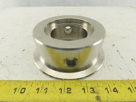 203125b01 Waukesha Cherry Drive End Head 4 X 120 Inch Stainless Steel Heat Exchanger