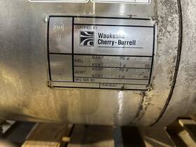 569518 Waukesha Cherry-burrell Stainless Steel Heat Exchanger Siemens Motor 2004