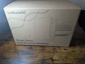 Vt501 Weiworld Heat Recovery Ventilation Fan With Ceramic Exchanger New