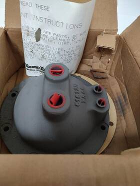Young Yt269484 Radiator Rear F-600-4p Heat Exchanger Bonnet Cap 4 Pass 6 Inch M631