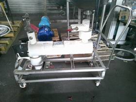 Cv-2aa-3086 Yula 2 Sq. Ft. Sanitary Polished Ss U Tube Heat Exchanger 150 Psi Pure Water Heater