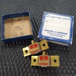 Vintage PRE-70S Square B2.4 Thermal Unit Heater Overload Nos I-c Logo Box Of. Fixed Price $55.00.