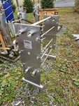 Thermaline Sanitary T13 Plate Heat Exchanger Frame Only. Stainless. Fixed Price $3800.00.