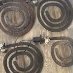 Electric Old Style Burner 8" Surface 2600W, 236V Set Of 4. Fixed Price $60.00.