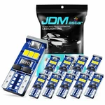 Jdm Astar 10X White T10 Wedge 3S9 Smd Led License Plate Light Bulb 194 168 2825. Fixed Price $22.99.