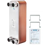 Bestequip Heat Exchanger 3X7.5 40 Plates Brazed 316L 3/4 Mp. Fixed Price $77.08.