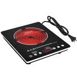 14 Inch Electric Radiant Cooktop Single Burner Stove 1800W 110V. Fixed Price $47.69.