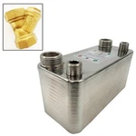 30-PLATE Hot Water Exchanger Stainless Steel Brazed Heat Systems. Fixed Price $95.88.