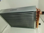 Outdoor Wood Furnace Boiler Water To Air Heat Exchanger 15X18 American Royal. Fixed Price $170.00.