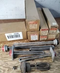 Lot Of 12 Vintage Chromalox Water Heater Elements Mixed Condition. Fixed Price $91.08.
