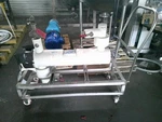 2 Sq. Ft. Sanitary Polished Ss Tube Exchanger 150 Psi Pure Water Heater. Fixed Price $750.00.