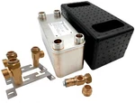 Stainless Steel Plates Heat Exchanger Nordic 1' 125-500KW +support&fitting. Fixed Price $268.61.