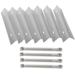 Stainless Steel 7-PACK Heat Plates And 4-PACK Burner Bbq Replacement Part Kit.... Fixed Price $163.78.