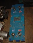 6.329 Sq. Ft. Plate Heat Exchanger Inch Tri-clamp Fittings. Fixed Price $500.00.