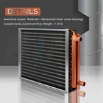 Exchanger 16X18 Eenergy Saving With Copper Ports For Cooling Heating. Fixed Price $159.99.