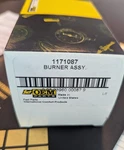 Hvac Burner Assy. Fixed Price $12.00.